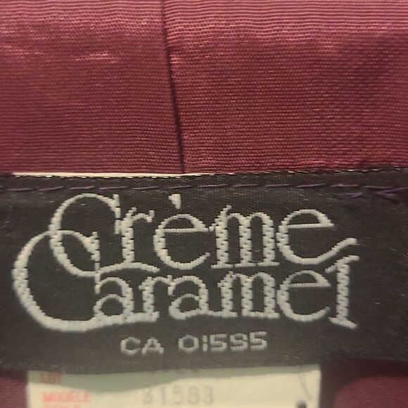 LADIES Large Creme Caramel Brown Check Suit Jacket - Picture 3 of 10